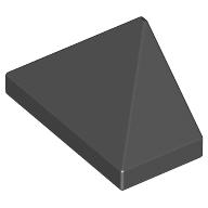 Slope 45° 2 x 1 Triple with Ovoid Bottom Pin (3048c)