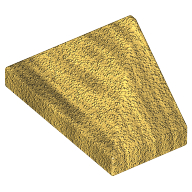 Slope 45° 2 x 1 Triple with Ovoid Bottom Pin (3048c)