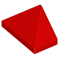 Slope 45° 2 x 1 Triple with Ovoid Bottom Pin (3048c)
