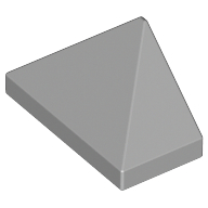 Slope 45° 2 x 1 Triple with Ovoid Bottom Pin (3048c)