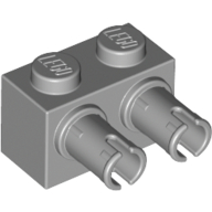 Brick Special 1 x 2 with 2 Pins, Round Pin Holes (30526)