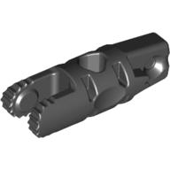 Hinge Cylinder 1 x 3 Locking with 1 Finger and 2 Fingers On Ends, with Hole, 9 Teeth (30554b)