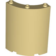 Panel 4 x 4 x 6 Quarter Cylinder (30562)
