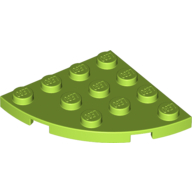 Plate Round Corner 4 x 4 (30565)