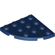Plate Round Corner 4 x 4 (30565)