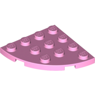 Plate Round Corner 4 x 4 (30565)