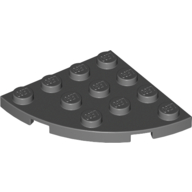 Plate Round Corner 4 x 4 (30565)