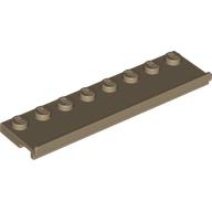 Plate Special 2 x 8 with Door Rail (30586)