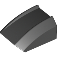 Slope Curved 2 x 2 with Lip, No Studs (30602)