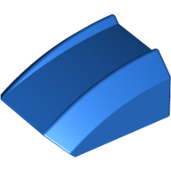 Slope Curved 2 x 2 with Lip, No Studs (30602)