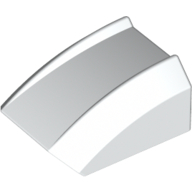 Slope Curved 2 x 2 with Lip, No Studs (30602)