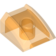 Slope Curved 2 x 2 with Lip, No Studs (30602)