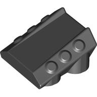 Slope 2 x 2 No Studs, with 3 Side Pistons Raised Edges (30603)