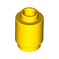 Brick Round 1 x 1 Open Stud (3062b)