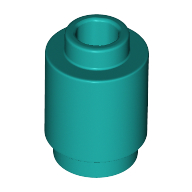 Brick Round 1 x 1 Open Stud (3062b)