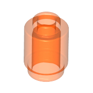 Brick Round 1 x 1 Open Stud (3062b)