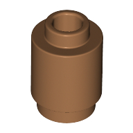 Brick Round 1 x 1 Open Stud (3062b)