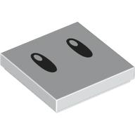 Tile 2 x 2 with Two Black Eyes Print (3068bpr0668)