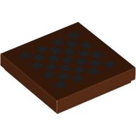 Tile 2 x 2 with Black Checks Print (3068bpr0670)