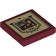 Tile 2 x 2 with Photo Album Page print (3068bpr0685)
