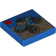 Tile 2 x 2 with LEGO Set, Monster Truck print (3068bpr0746)