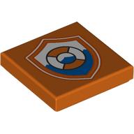 Tile 2 x 2 with Coastguard Logo print (3068bpr0748)