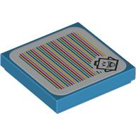 Tile 2 x 2 with King Boo and Barcode Print (Sticker) (3068bpr9370)