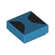 Tile 1 x 1 with Black Shapes print (3070bpr0312)