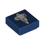 Tile 1 x 1 with Michelin Man print (3070bpr9882)