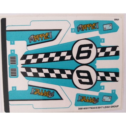 Sticker Sheet for Set 42059-1 (30814)