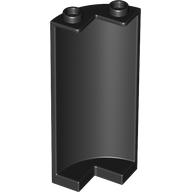 Cylinder Quarter 2 x 2 x 5 (Wall) (30987)