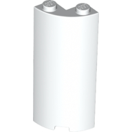 Cylinder Quarter 2 x 2 x 5 (Wall) (30987)
