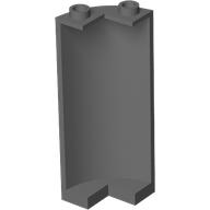 Cylinder Quarter 2 x 2 x 5 (Wall) (30987)