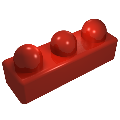 Primo Brick 1 x 3 (31002)