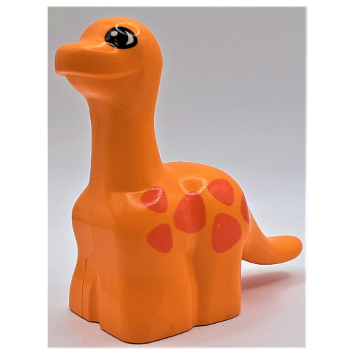Duplo Dinosaur Brachiosaurus Baby with Orange Spots Print (31045pr0001)