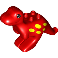 Duplo Dinosaur Tyrannosaurus Rex Adult with Spots Print (31050pr0002)