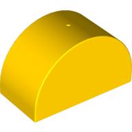 Duplo Brick 2 x 4 x 2 Curved Top (31213)