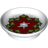Duplo Dish with Strawberries Print (31333pr0011)