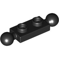 Plate Special 1 x 2 with 2 End Towballs (3170)