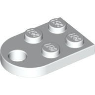 Plate Special 3 x 2 with Rounded End, Hole (3176)