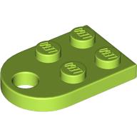 Plate Special 3 x 2 with Rounded End, Hole (3176)