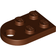 Plate Special 3 x 2 with Rounded End, Hole (3176)