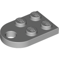 Plate Special 3 x 2 with Rounded End, Hole (3176)