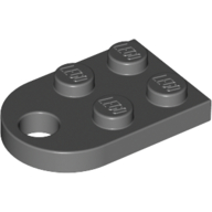 Plate Special 3 x 2 with Rounded End, Hole (3176)