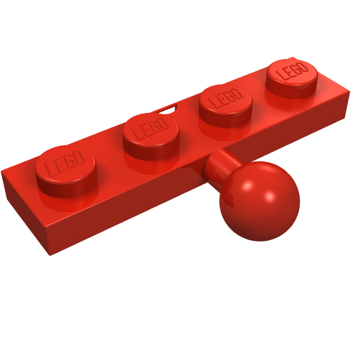 Plate Special 1 x 4 with Towball (3184)