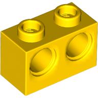 Technic Brick 1 x 2 [2 Pin Holes] (32000)