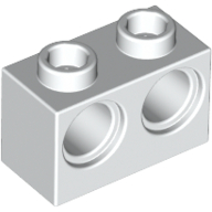Technic Brick 1 x 2 [2 Pin Holes] (32000)
