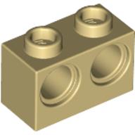 Technic Brick 1 x 2 [2 Pin Holes] (32000)
