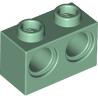 Technic Brick 1 x 2 [2 Pin Holes] (32000)