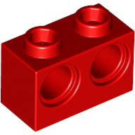Technic Brick 1 x 2 [2 Pin Holes] (32000)